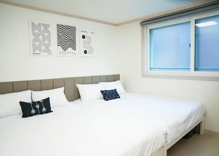 Mi Casa Songpa - 2br - 3 Queen Beds - Free Parking Сеул